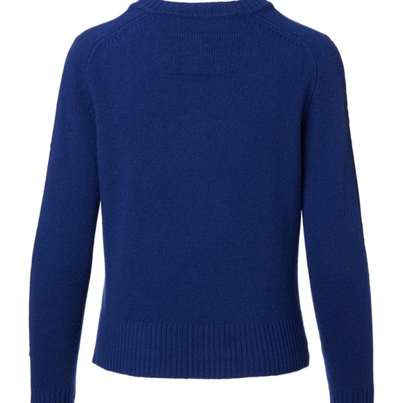 NWT $350 MARC JACOBS THE DIY TWO-TONE WOOL PULLOVER CREW NECK SWEATER JUMPER M - Picture 2 of 9